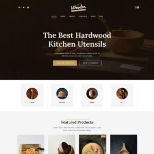 Wooden - Website Builder For WordPress & WooCommerce